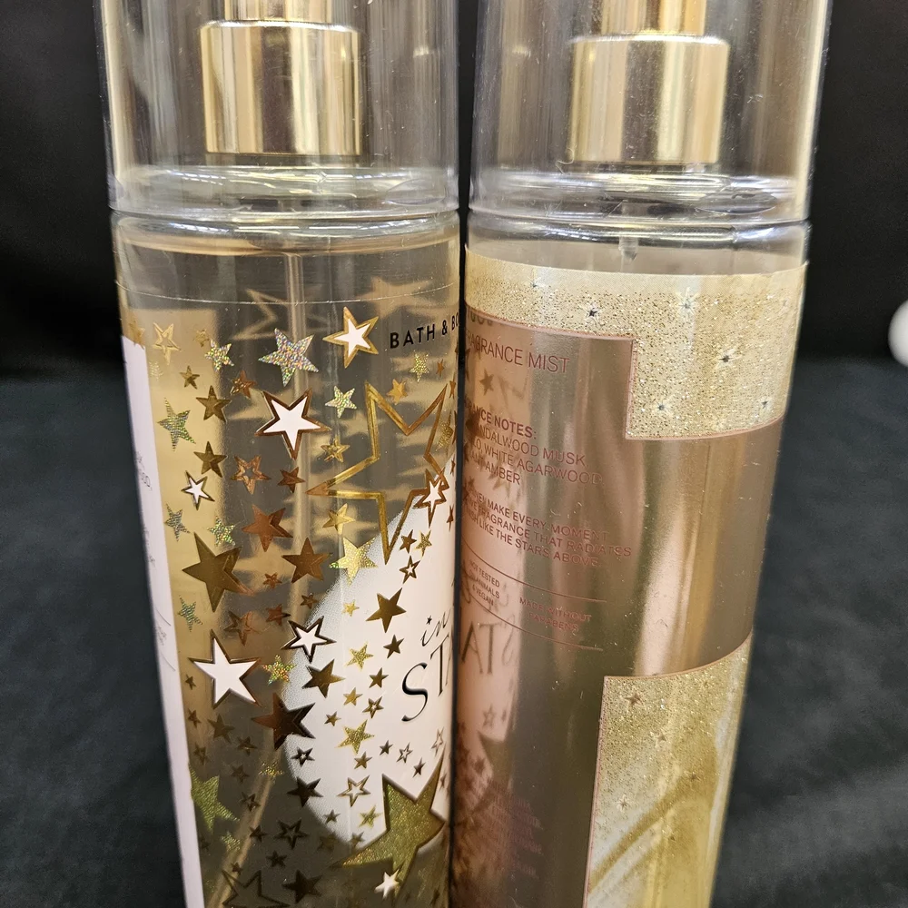Bath &‎ Body Works In The Stars Fragrance Mist Duo - Gold and Cream